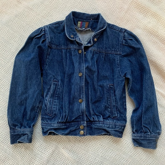 bubble jean jacket